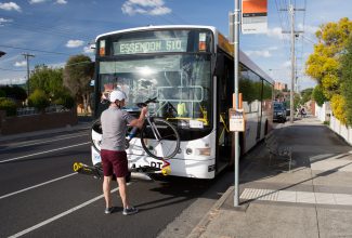 Quantifying the infrastructure impacts of front-mounted bus bicycle racks