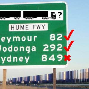 Hume Freeway Access for High Productivity Freight Vehicles